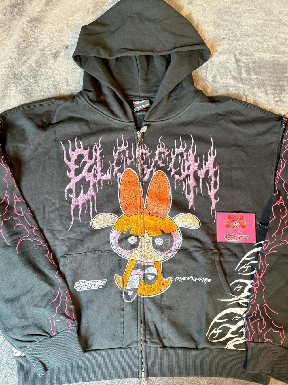 Civil Regime x The Powerpuff Girls Blossom Full Zip Hoodie XL